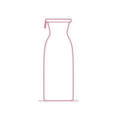 Objects Beverage Serveware Ikea Vardagen Carafe Editable Svg Line Art, Free Vectors File